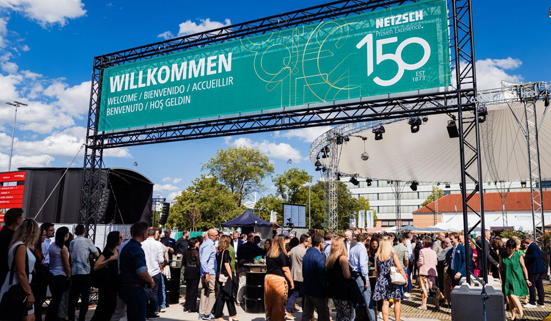 Uniting employees in celebration of NETZSCH’s Uniting a global developer 150-year legacy